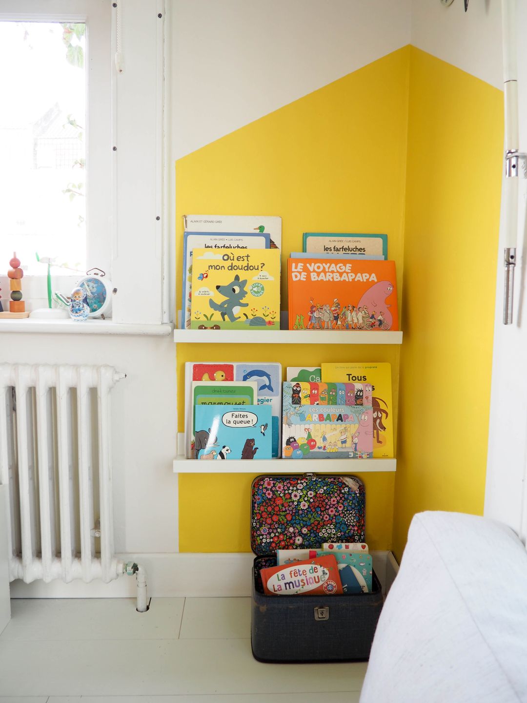 Diy: peindre une maison dans un coin de mur