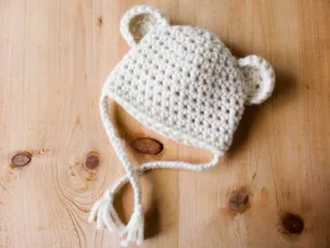 Patron gratuit bonnet crochet bébé cadeau de naissance