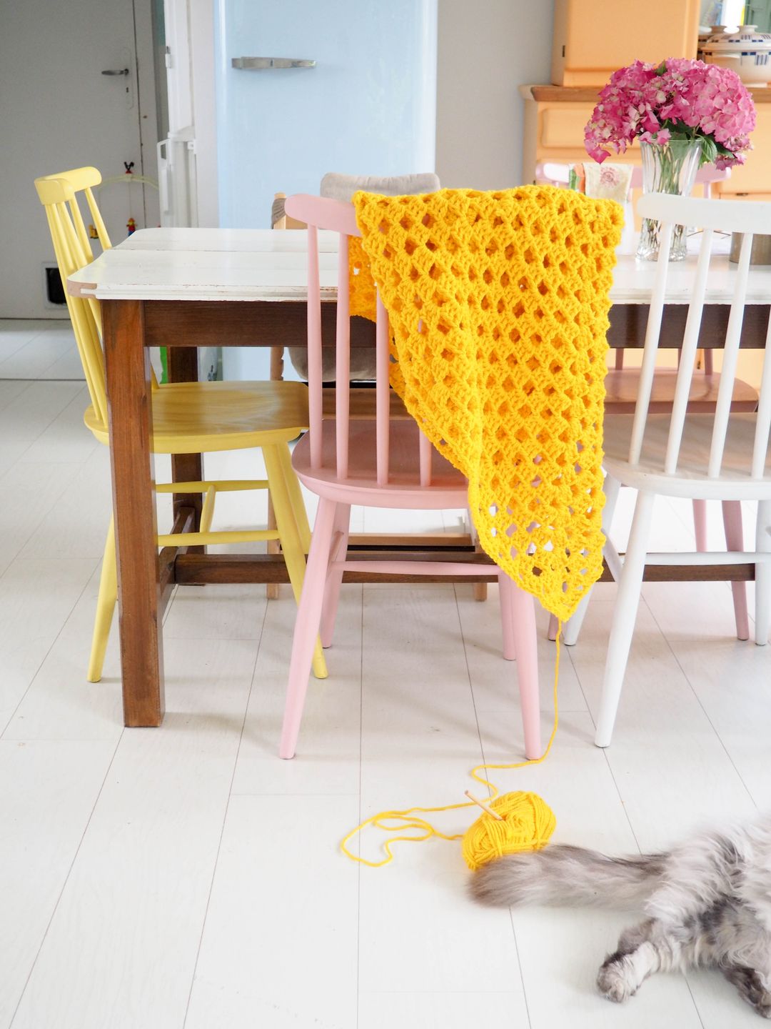 plaid au crochet XXL patron DIY 