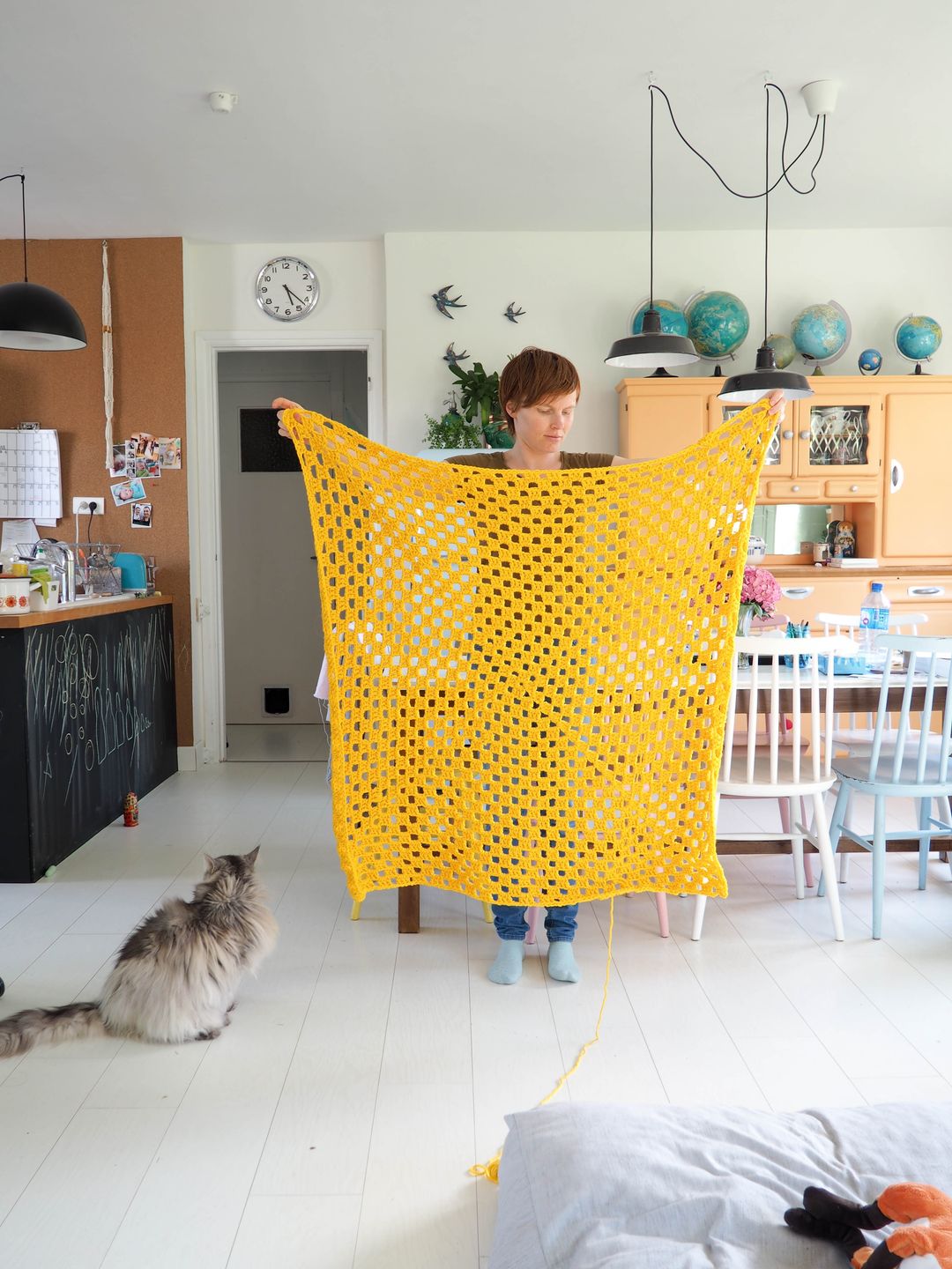 plaid au crochet XXL patron DIY 