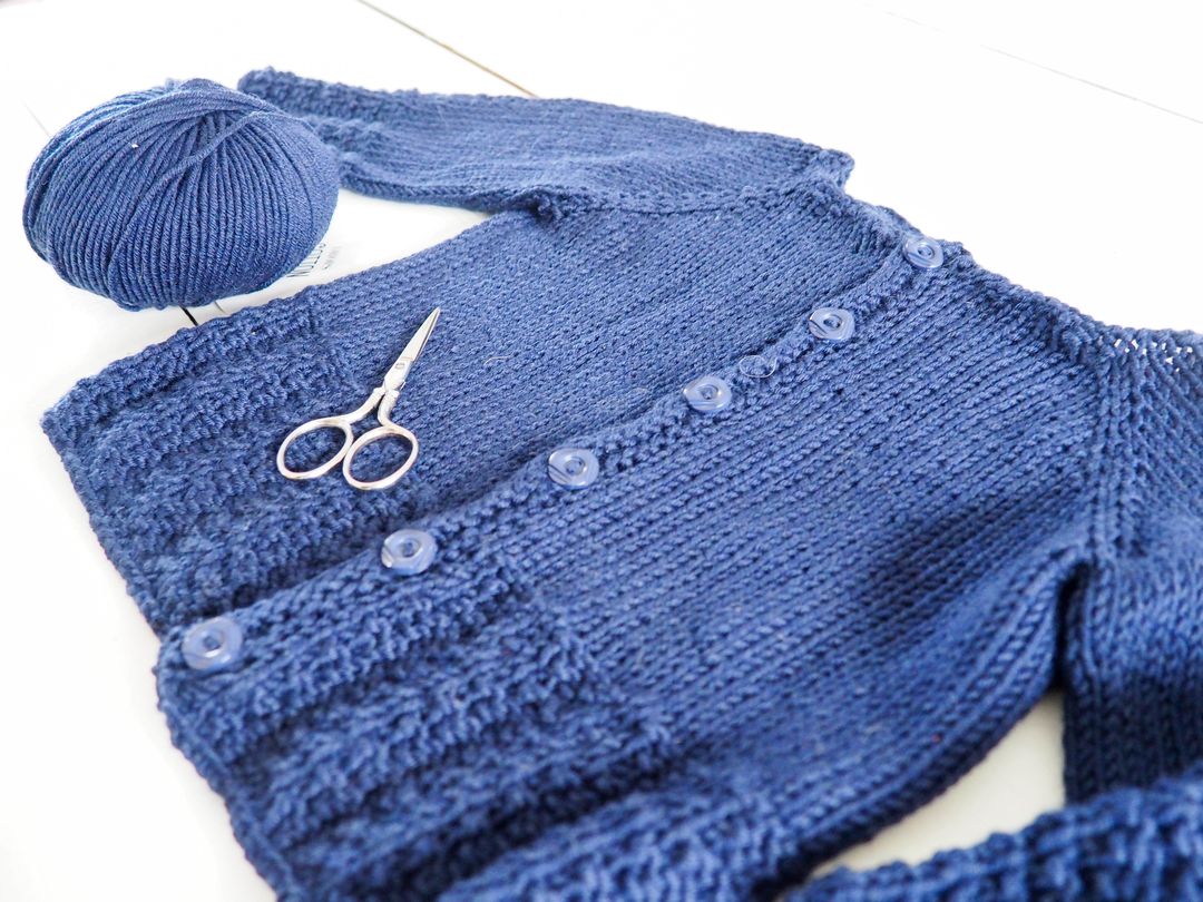 cardigan arlo tricot bonjour tangerine
