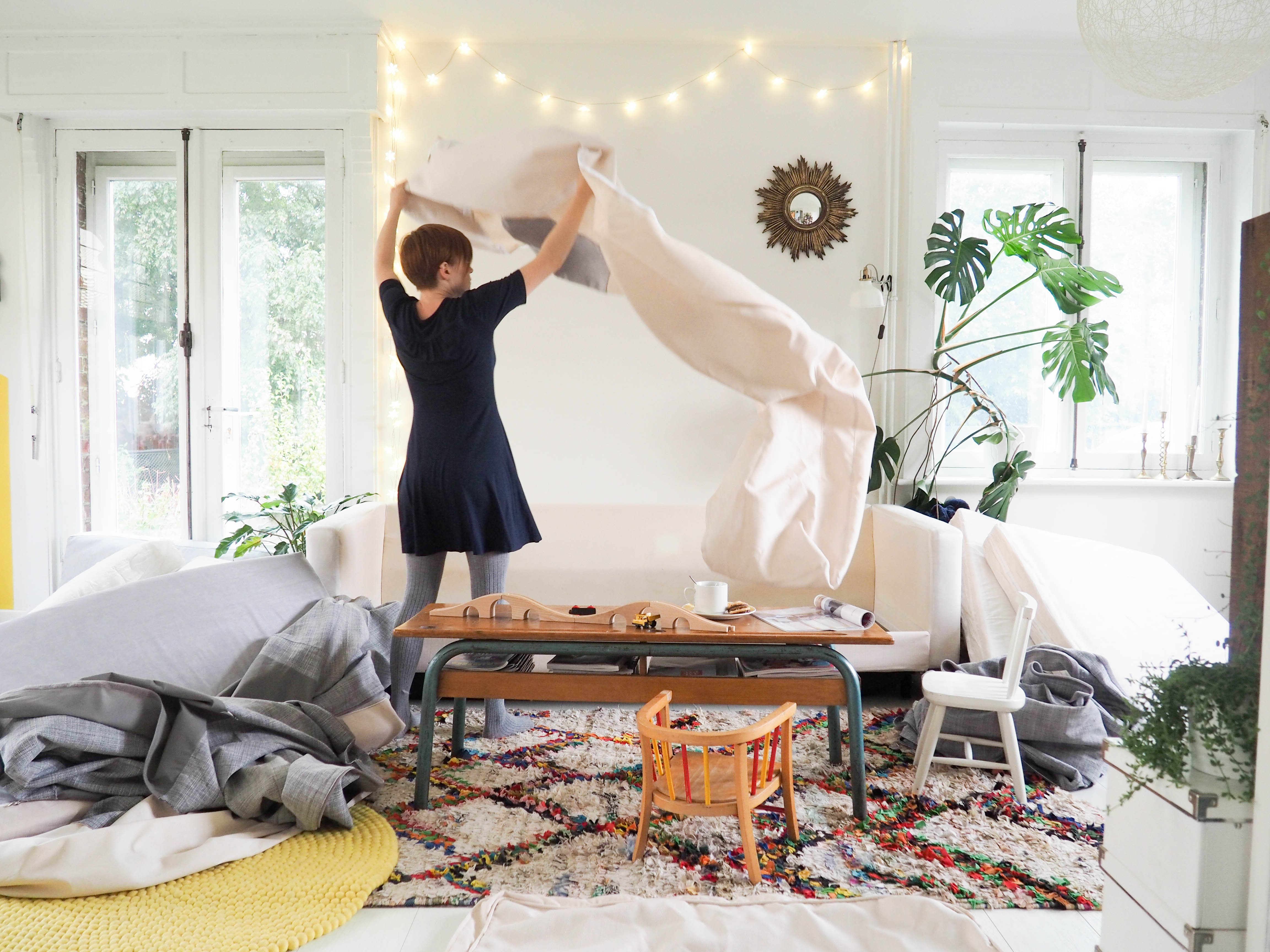 Housse de canapé Karlstad Ikea Comfort Works Kino Natural