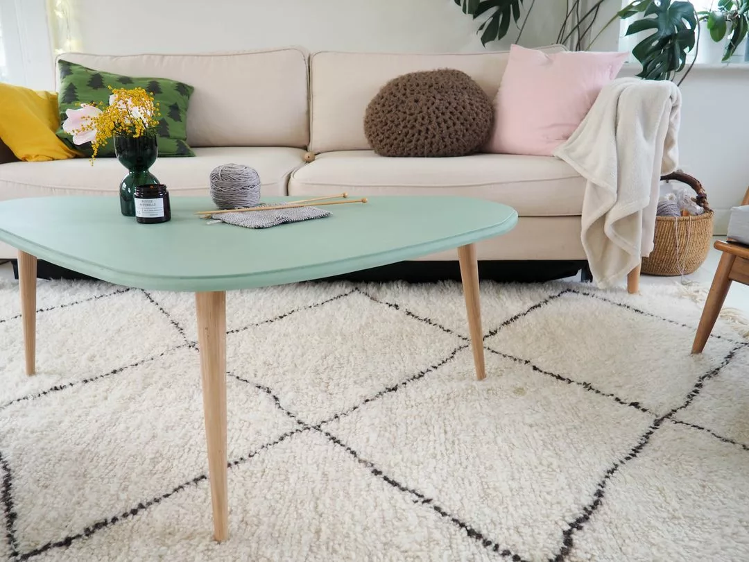 Table basse tripode avec pieds compas DIY tutoriel gentlemen designers