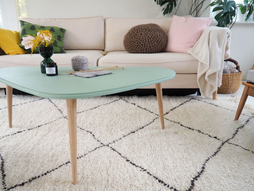 Table basse tripode avec pieds compas DIY tutoriel gentlemen designers