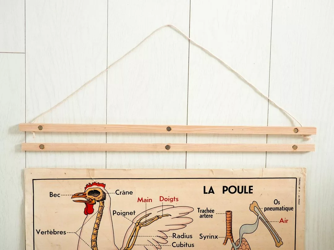 Porte affiche aimanté DIY