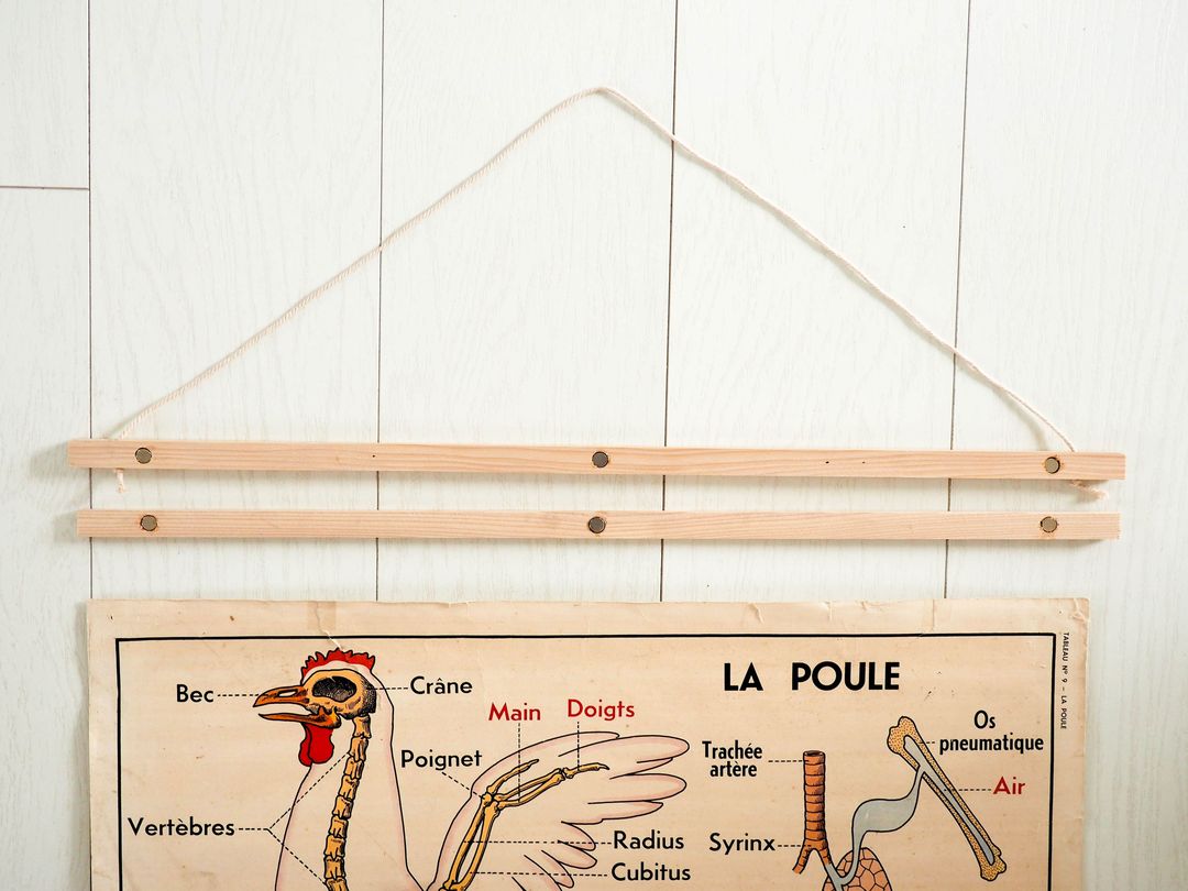Porte affiche aimanté DIY