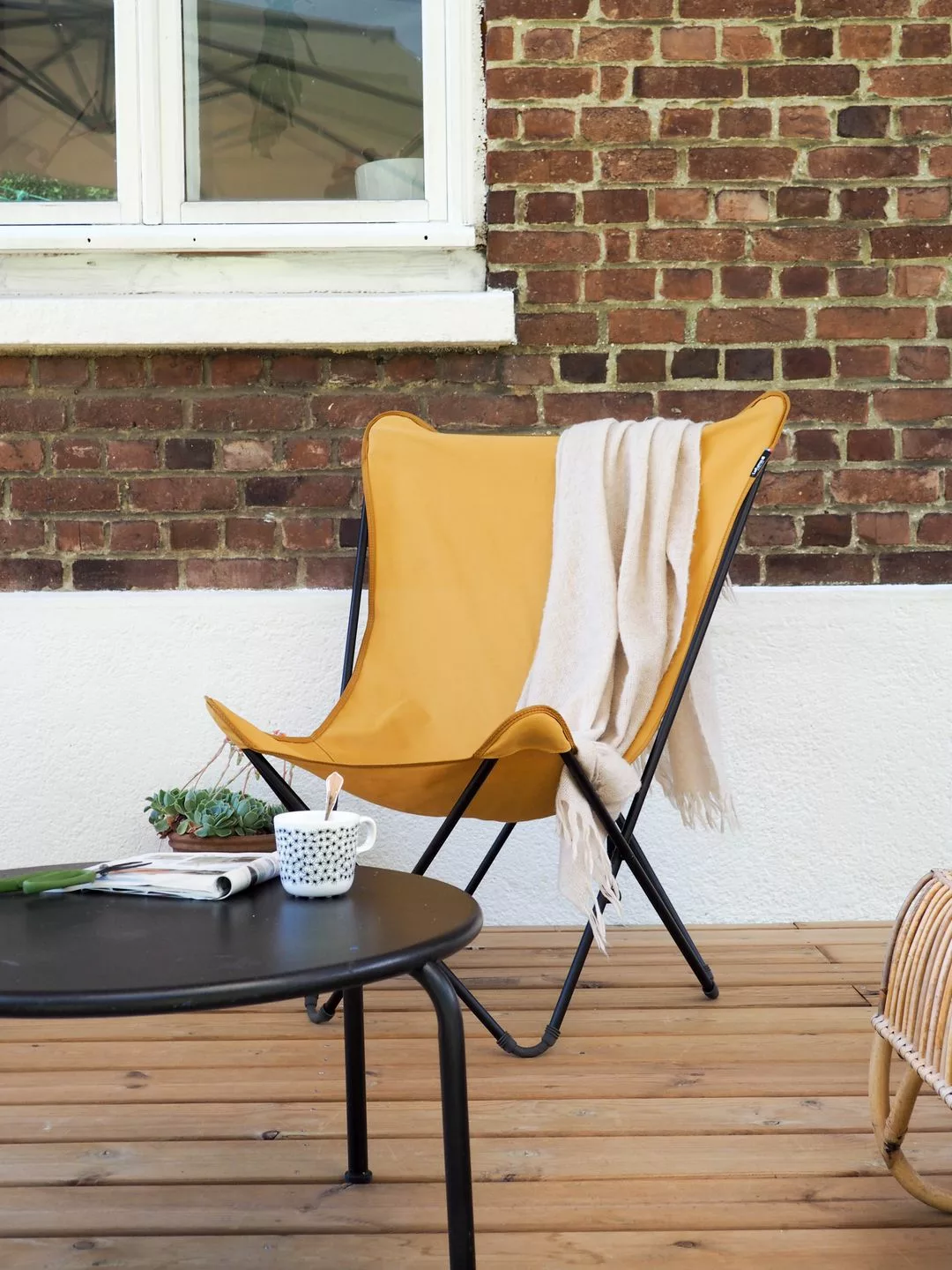 Terrasse en bois Lafuma mobilier fauteuil