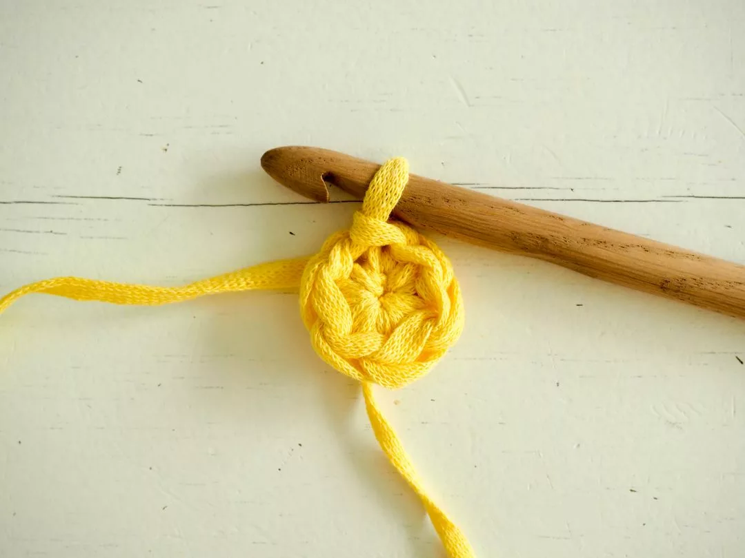 Patron coussin rond au crochet facile DIY simple pattern circle crochet
