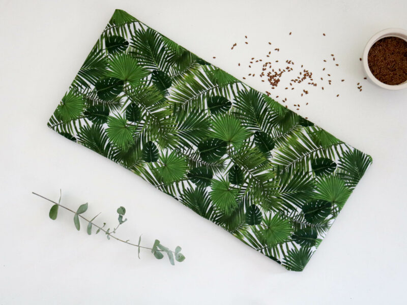 Bouillotte en graines de lin Jungle – Image 5