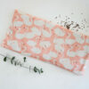 Bouillotte en graines de lin Cygnes Roses