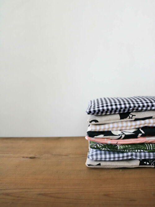 Bouillotte en graines de lin coussin chauffant relaxant bonjour tangerine france (152) Bouillotte en graines de lin Vichy