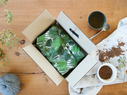 Bouillotte en graines de lin Jungle