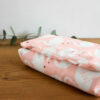 Bouillotte en graines de lin Cygnes Roses