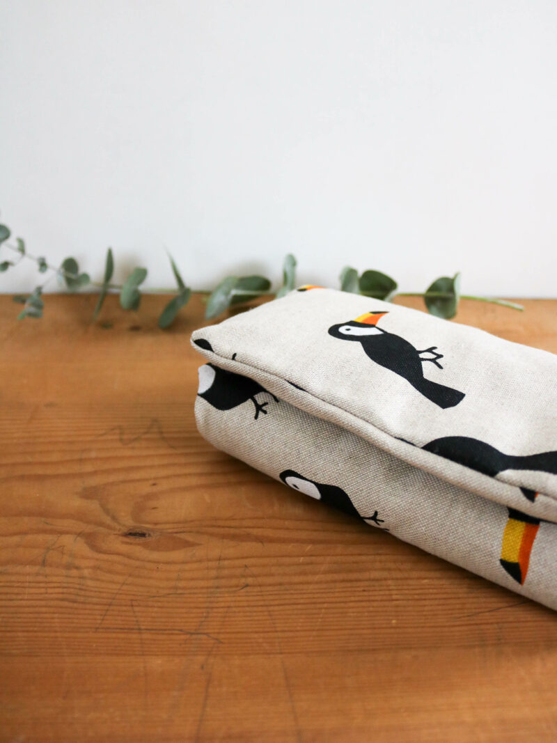 Bouillotte en graines de lin Toucans – Image 3