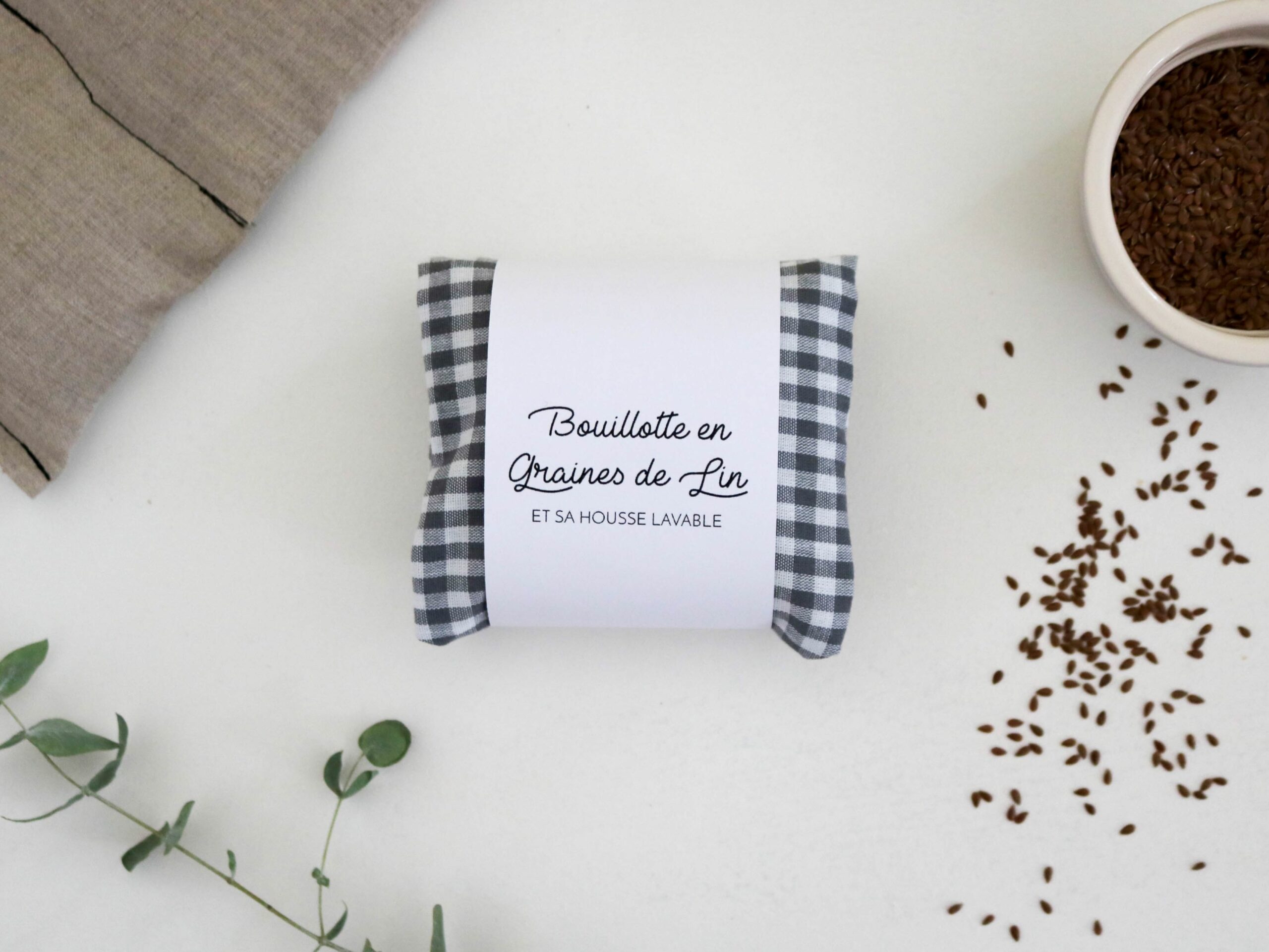 Bouillotte en graines de lin coussin chauffant relaxant bonjour tangerine france (103)
