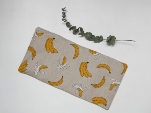 Bouillotte en graines de lin Bananes