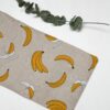 Bouillotte en graines de lin Bananes