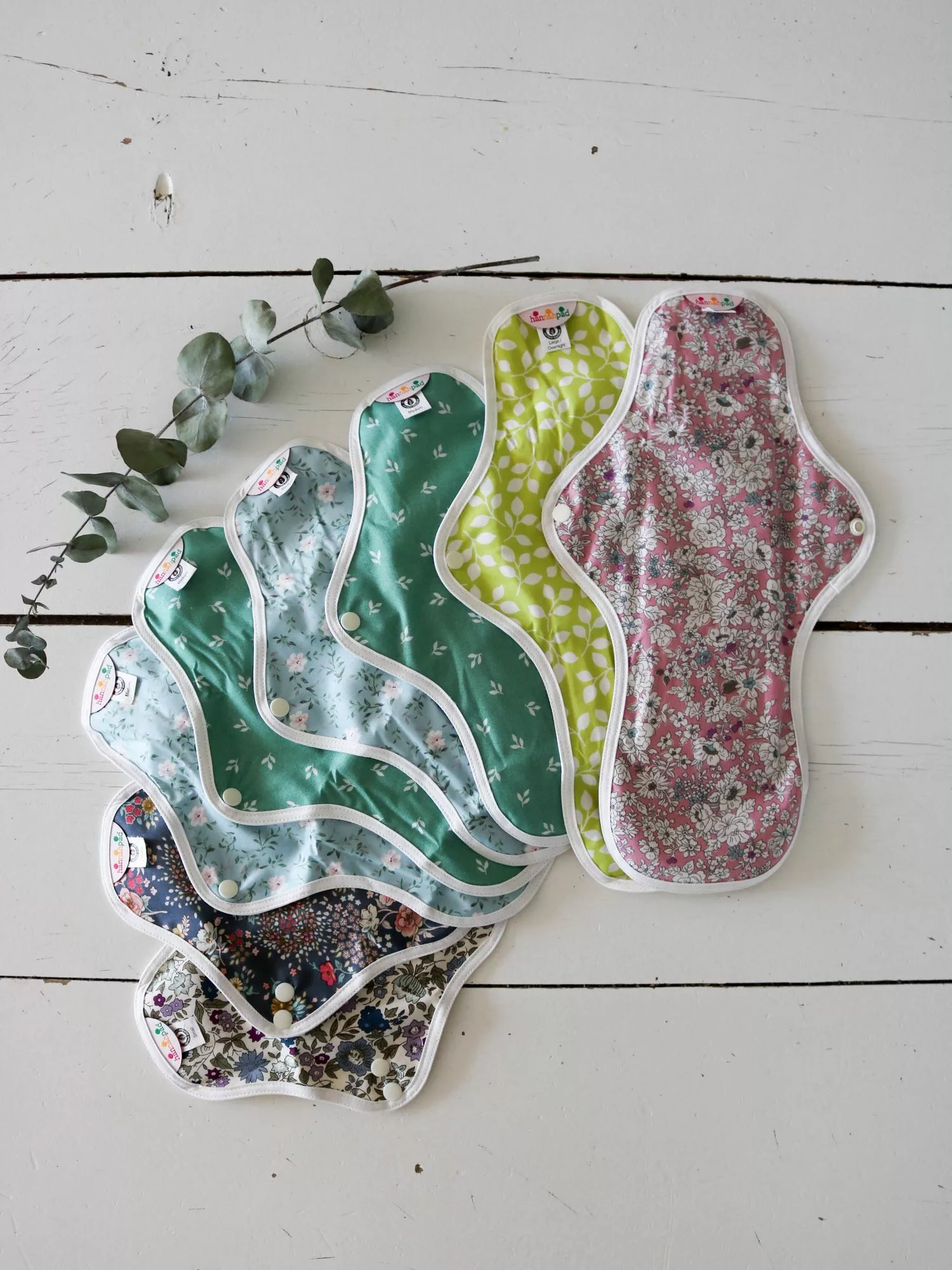 Les serviette hygiéniques lavables hannahpad
