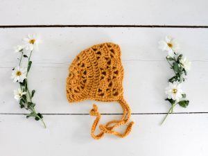 béguin bébé bonnet au crochet facile