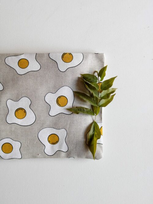 Bouillotte en graines de lin avec housse lavable bouillotte séche (6) Bouillotte en graines de lin Oeufs