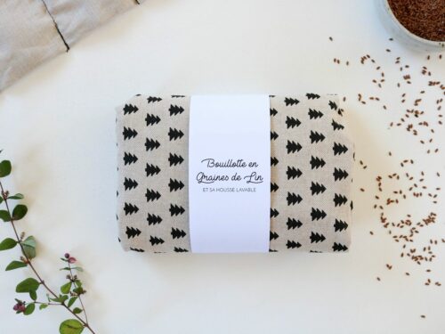 bouillotte en graines de lin bouillotte sèche (32) Bouillotte en graines de lin bouillotte sèche sapins