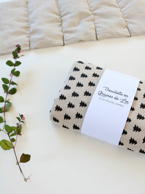 bouillotte en graines de lin bouillotte sèche (33) Bouillotte en graines de lin bouillotte sèche sapins