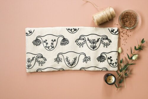 bouillotte sèche graines de lin utérus regles (7) La grande bouillotte en graines de lin Utérus