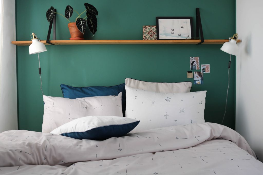 Parure de lit fabriqué en France dans le Nord Cassel