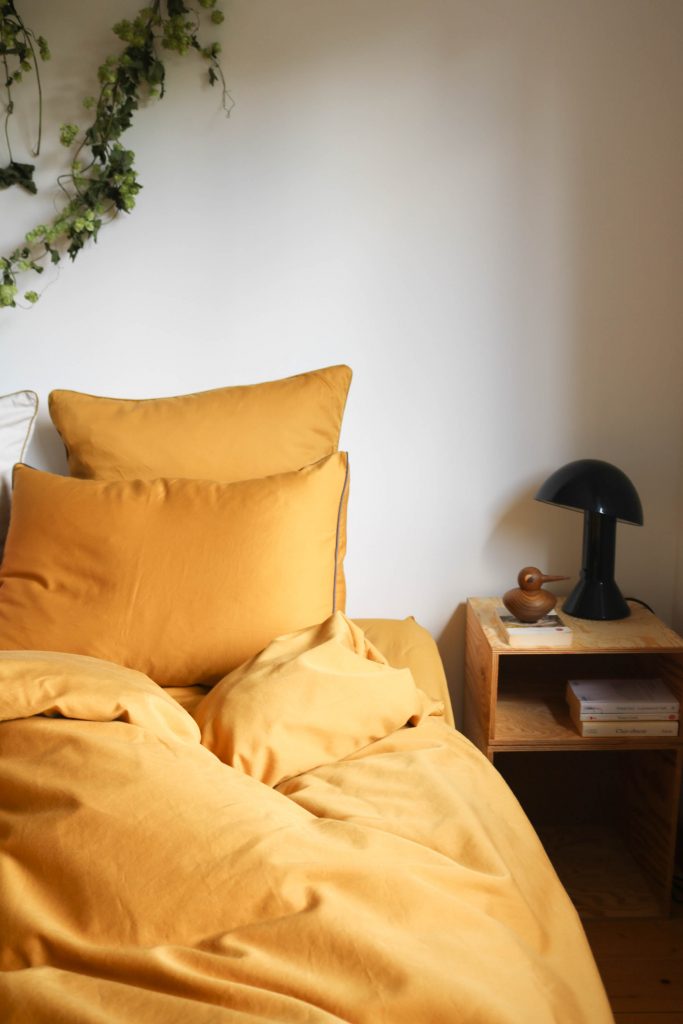 Parure de lit fabriqué en France dans le Nord houblon