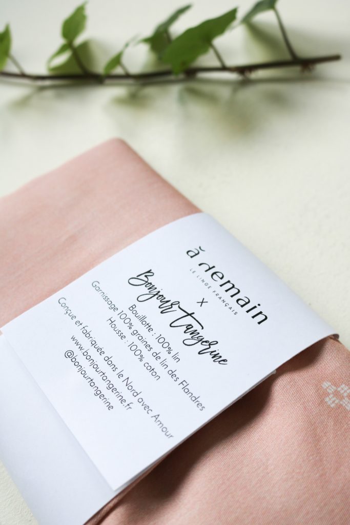 Bouillottes en graines de lin local