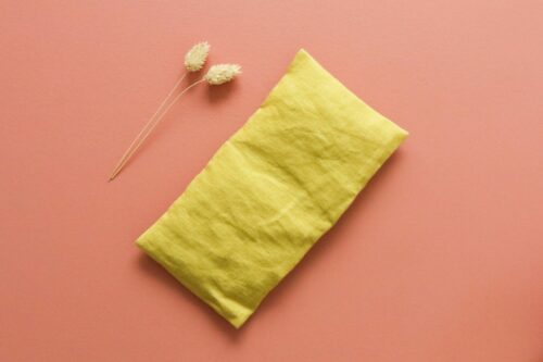 La petite bouillotte en graines de lin - Soleil