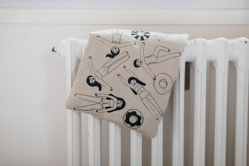 Bouillotte sèche en graines de lin Baigneuses – Image 2