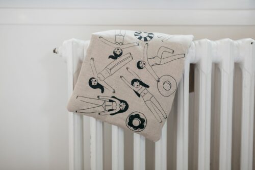 Bouillotte sèche en graines de lin Baigneuses