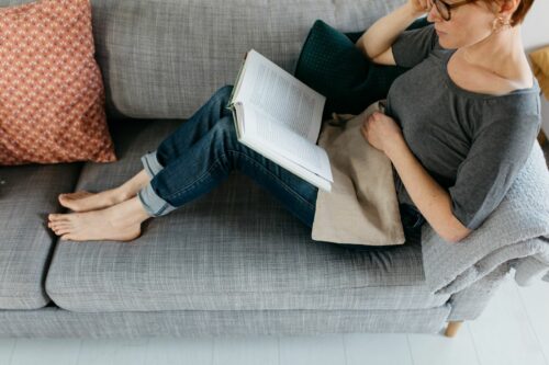 La grande bouillotte en graines de lin - Brique