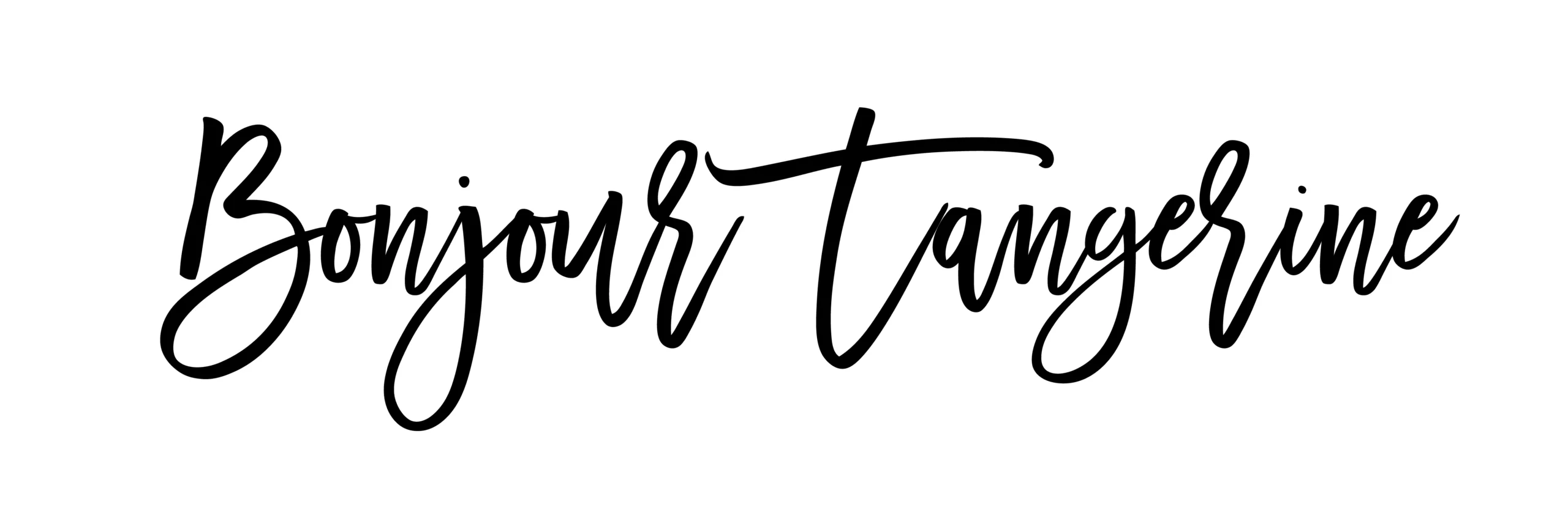Bonjour Tangerine