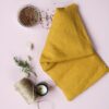 Grande bouillotte sèche en graines de lin - Lin moutarde