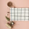 La grande bouillotte en graines de lin - Carreaux