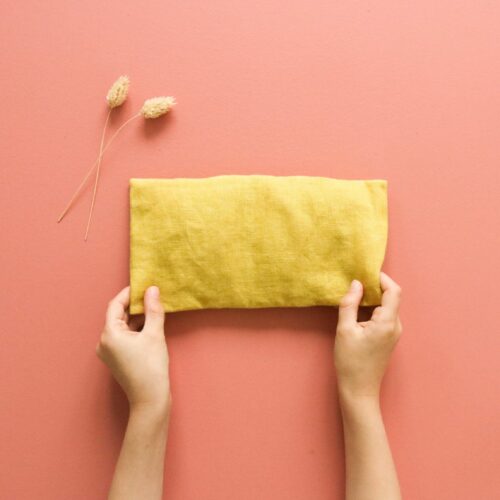 bouillotte en graines de lin