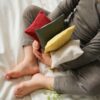 La petite bouillotte en graines de lin - Mousse