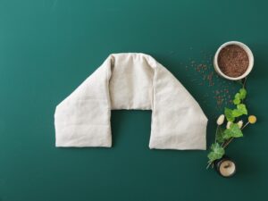 bouillotte en graines de lin spéciale cervicale