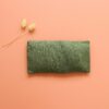 Petite bouillotte en graine de lin verte