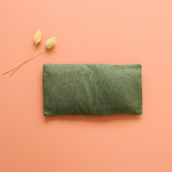 La petite bouillotte en graines de lin - Mousse