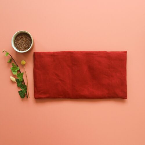 La grande bouillotte en graines de lin - Brique