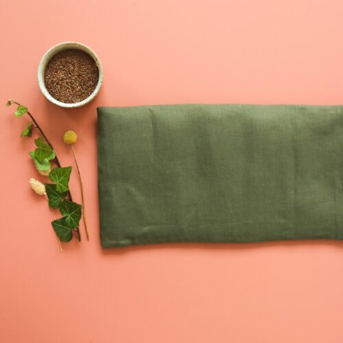 La grande bouillotte en graines de lin - Mousse