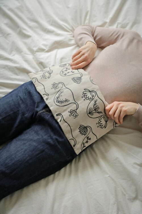 BJT_0137 Bouillotte en graines de lin utérus