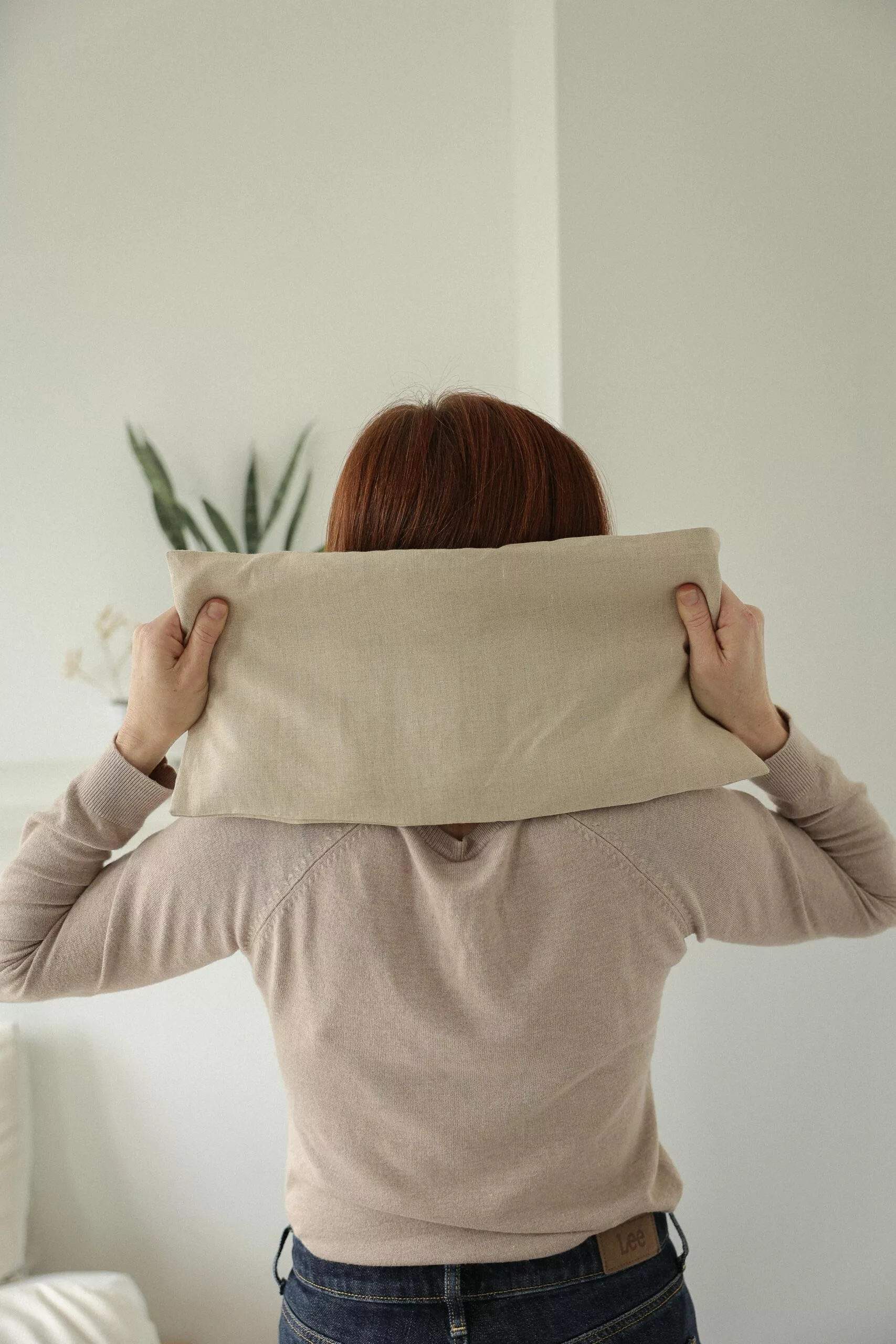 Grande bouillotte en graines de lin