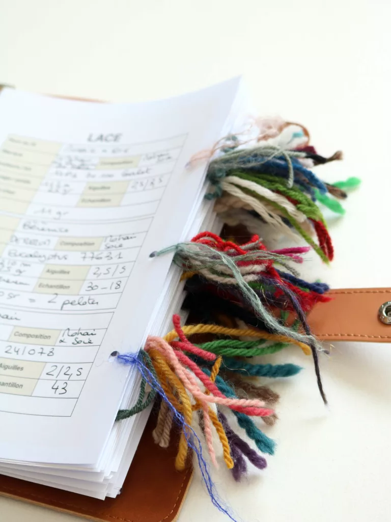 organiser stock laine journal tricot crochet pages laine