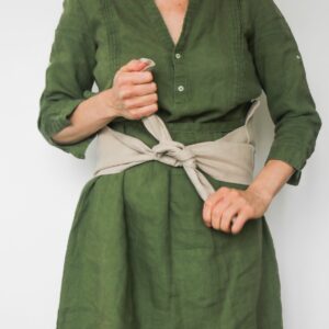 bouillotte ceinture en lin